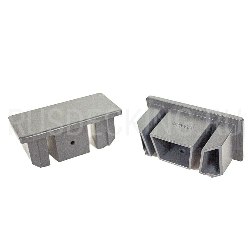 Заглушка для перил торцевая RusDecking Unodeck Серый купить в Симферополe