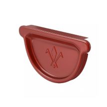 Универсальная заглушка с резиновым уплотнителем Aquasystem RR29, Бургундия 125/90