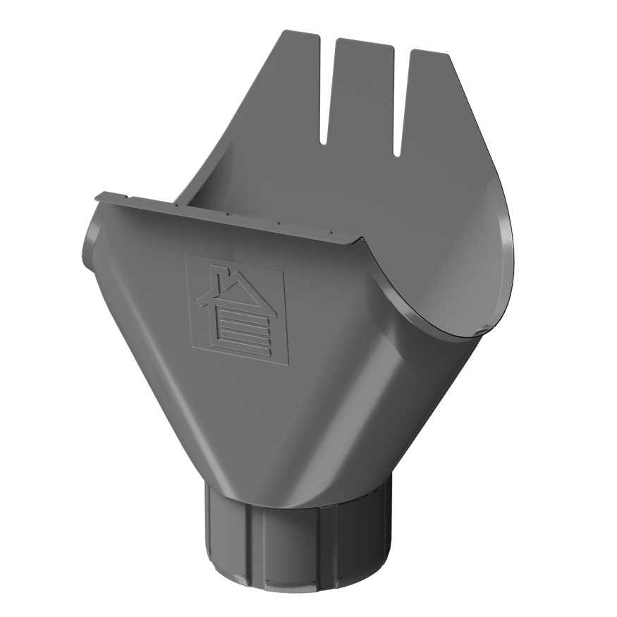 Водосточная воронка Docke Stal Premium, цвет графит купить в Симферополe