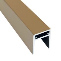 Алюминиевый П-профиль EasyDecking Дуб