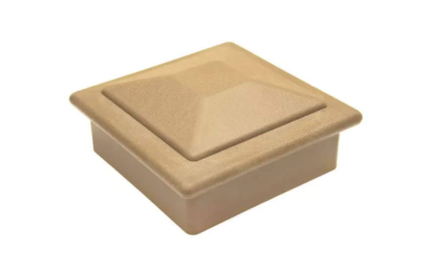 Крышка верхняя ПВХ для столба 125х125 Deckart Орех купить в Симферополe