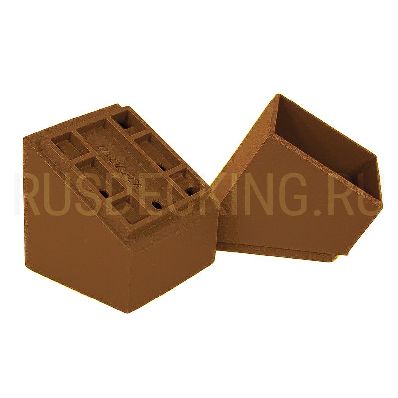 Крепление балясины наклонное RusDecking Unodeck Орех купить в Симферополe