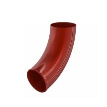 Колено трубы Aquasystem RR29 Бургундия 125/90