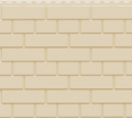 Фасадная панель Доломит в цвете Шампань, имитация кирпича. купить в Симферополe