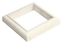 Крышка нижняя FAYNAG ДПК цвета слоновой кости.