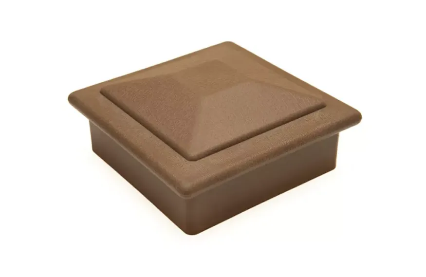 Крышка верхняя ПВХ для столба 125х125 Deckart Шоколад купить в Симферополe