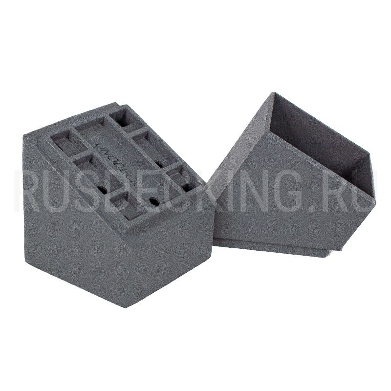 Крепление балясины наклонное RusDecking Unodeck Серый купить в Симферополe