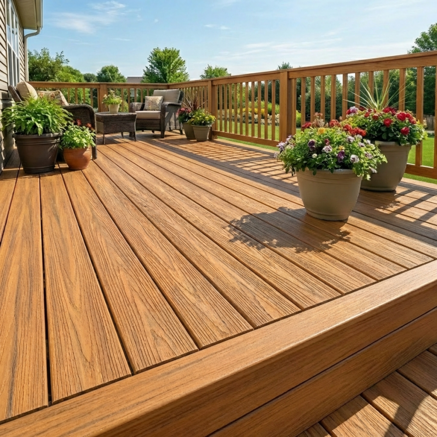 Террасная доска ДПК GardenParkett Табула, Бук купить в Симферополe