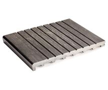 Ступень из ДПК Dortmax Modern 3D графитовый