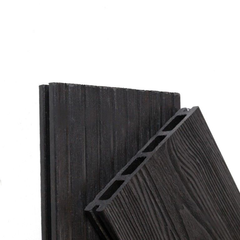 Террасная доска Ecodecking Комфорт 3D Графит купить в Симферополe