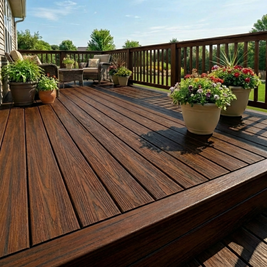 Террасная доска ДПК GardenParkett Табула, Венге купить в Симферополe