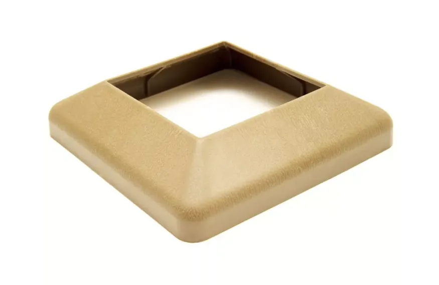 Крышка нижняя ПВХ для столба 125х125 Deckart Орех купить в Симферополe