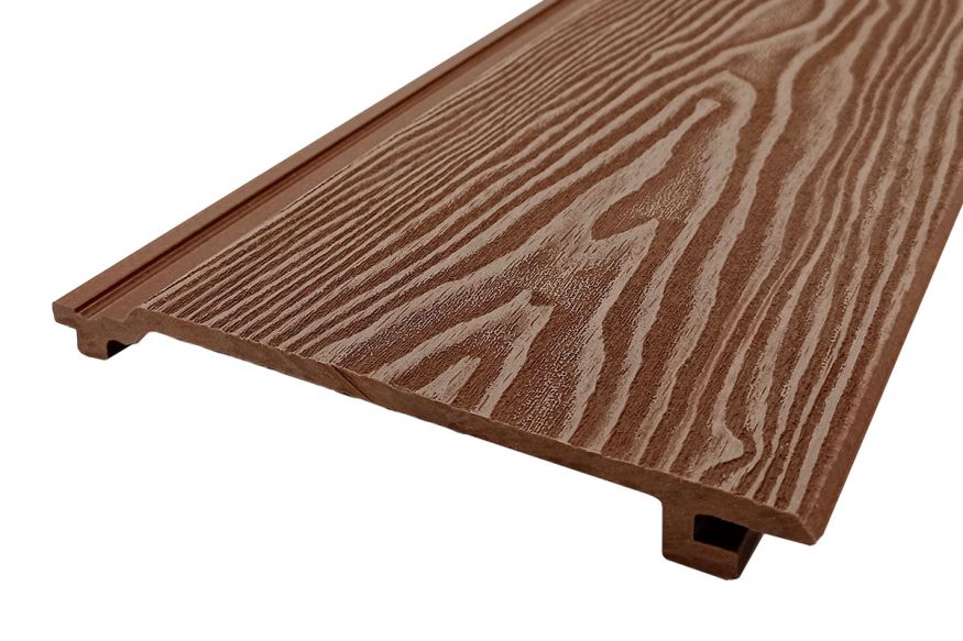 Сайдинг из ДПК Darvolex 3D тиснение Коричневый купить в Симферополe