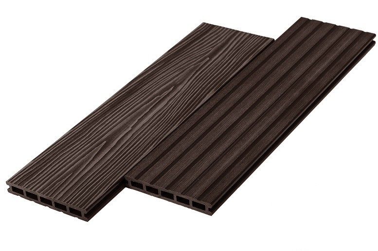 Террасная доска из ДПК RusDecking Unodeck Mogano - Цвет Венге купить в Симферополe