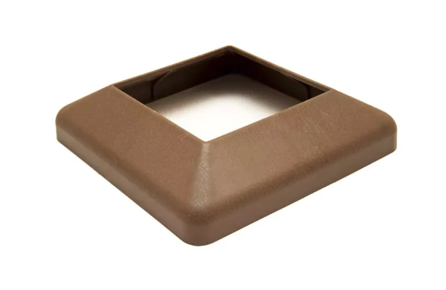 Крышка нижняя ПВХ для столба 125х125 Deckart Шоколад купить в Симферополe