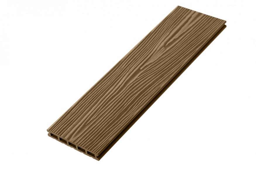 Террасная доска ДПК RusDecking Unodeck Могано - Цвет ореха купить в Симферополe