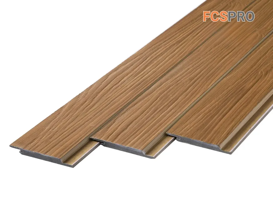 Фиброцементный сайдинг FCSPRO Click Shtil Термо береза купить в Симферополe