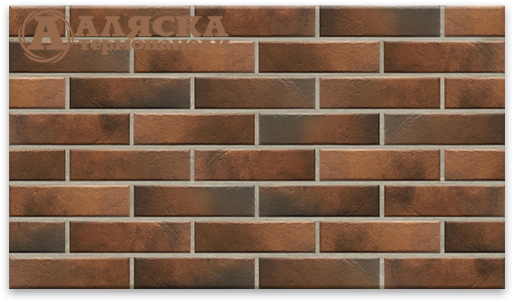 Фасадные термопанели Аляска 24. Retro brick chili купить в Симферополe