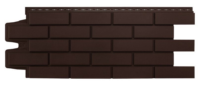 Фасадные панели Grand Line, Клинкерный кирпич Classic, Цвет: Шоколадный купить в Симферополe