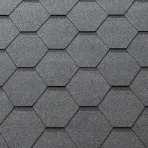 Гибкая черепица KATEPAL KL серии, серый цвет