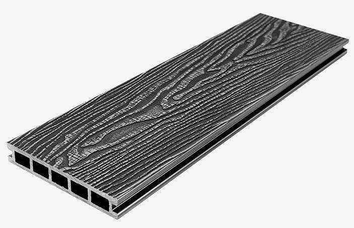 Террасная доска из композитного материала RusDecking Unodeck Vintage - Цвет Графит купить в Симферополe