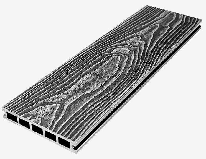 Террасная доска из композитного материала RusDecking Unodeck Vintage - Цвет Графит купить в Симферополe