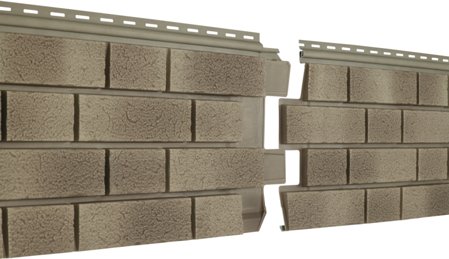 Фасадная панель Ю-пласт Стоун Хаус S-Lock Клинкер Балтик, Пустыня купить в Симферополe