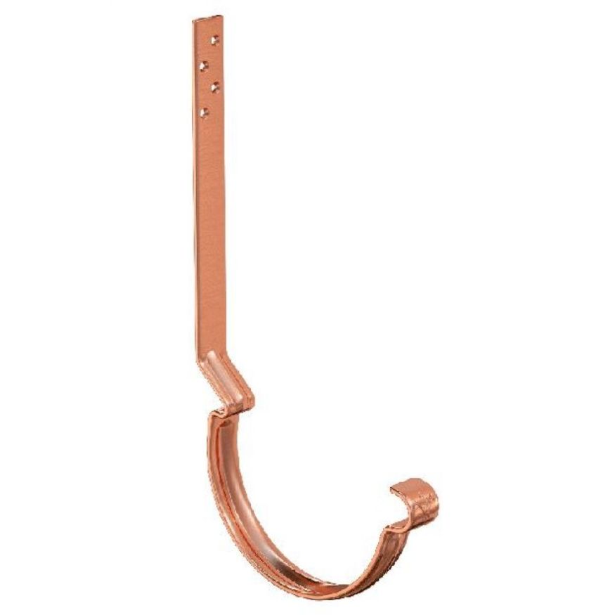 Удлинённый усиленный крюк для крепления желоба Aquasystem, медь 150/100 купить в Симферополe