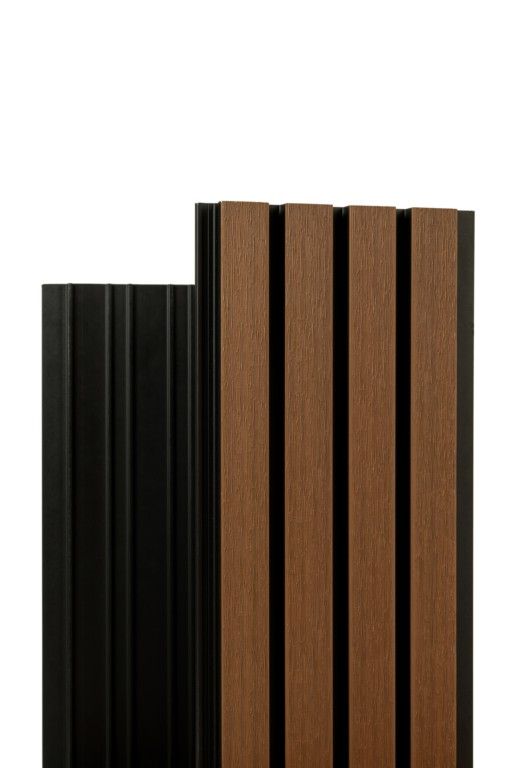 Реечная фасадная панель Ecodecking Скай Коэкструзия Тик купить в Симферополe