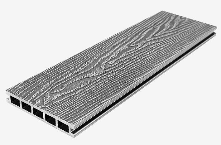 Террасная доска из ДПК RusDecking Unodeck Vintage - Цвет: Серый купить в Симферополe