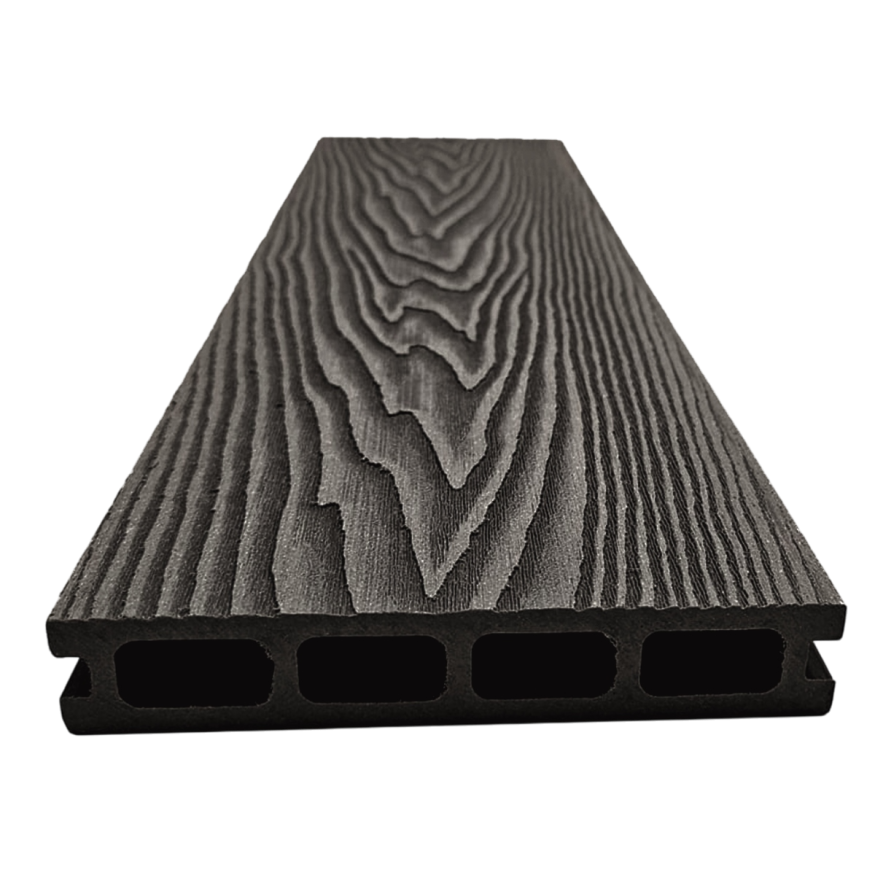 Террасная доска ДПК NanoWood 3D Double Антрацит купить в Симферополe