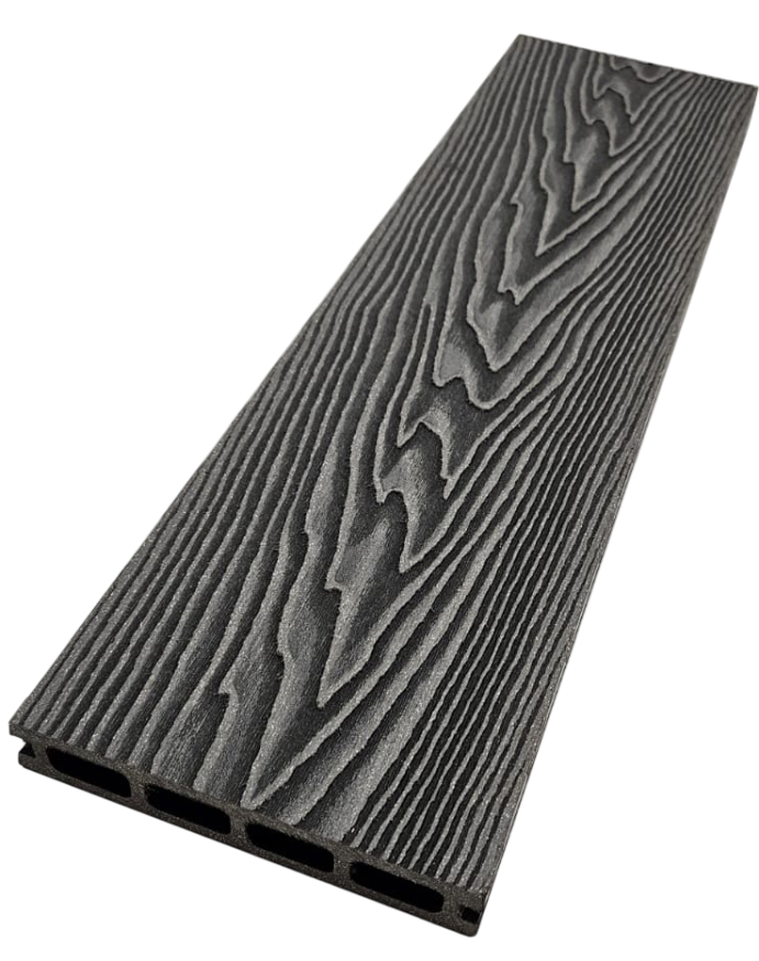 Террасная доска ДПК NanoWood 3D Double Антрацит купить в Симферополe