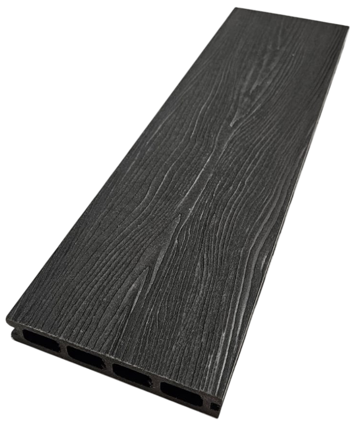 Террасная доска ДПК NanoWood 3D Double Антрацит купить в Симферополe