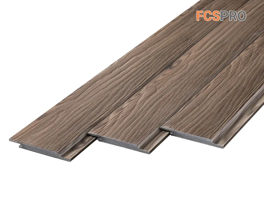 Фиброцементный сайдинг FCSPRO Click Shtil Лиственница в масле купить в Симферополe