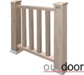 Ограждение из ДПК Outdoor Классик 3D STORM в сером миксе купить в Симферополe