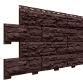 Фасадные панели Доломит, Скалистый риф премиум, Цвет Каштан купить в Симферополe