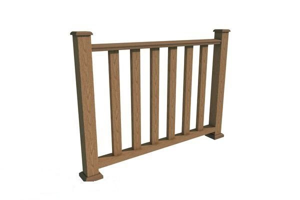 Ограждения из древесно-полимерного композита WOODVEX купить в Симферополe