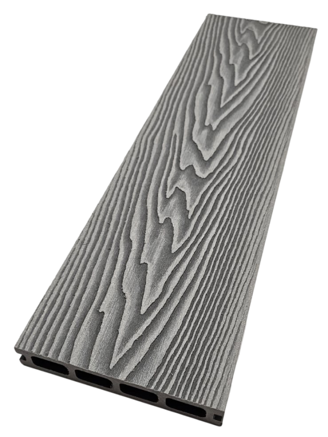 Террасная доска ДПК NanoWood 3D Double Серый купить в Симферополe