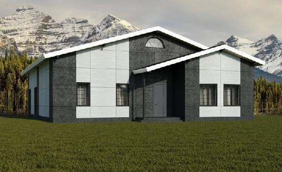 Фиброцементный сайдинг Roofas Board Wood в цвете Антрацит купить в Симферополe