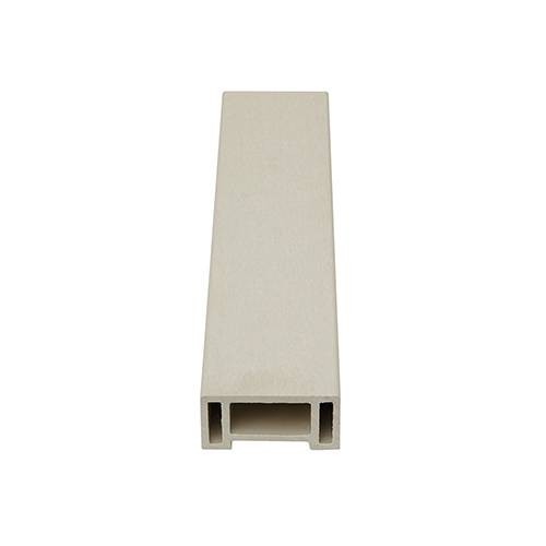 Перила из профиля CM Decking 90х45 в цвете белое дерево купить в Симферополe