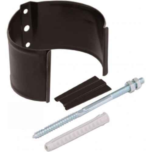 Металлический хомут для трубы на камень, Grand Line, цвет Шоколад купить в Симферополe