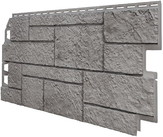 Фасадная панель VOX Sandstone (Сандстоун) светло-серого цвета купить в Симферополe