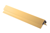 Угловой алюминиевый элемент наружный 60x17,5x3000 мм, бежевый