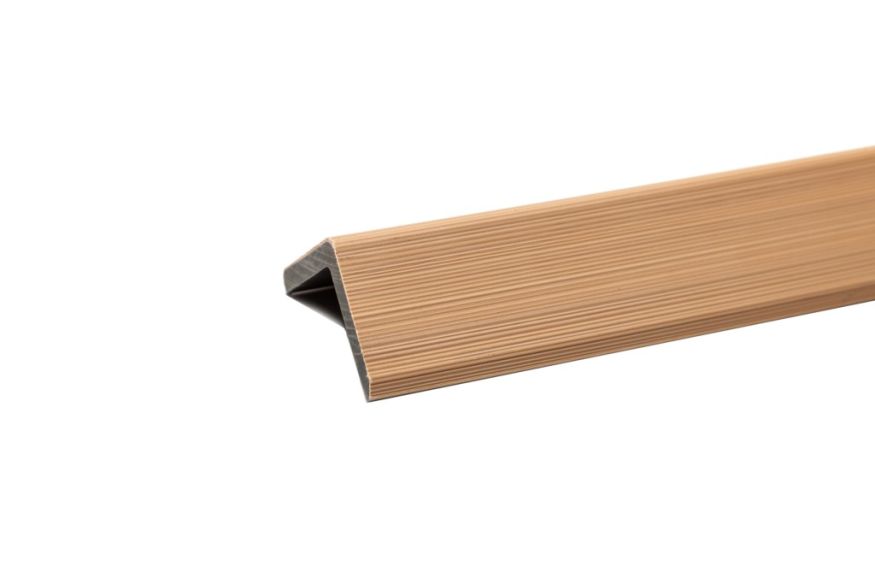 Уголок торцевой Ecodecking Скай коэкструзия Бук купить в Симферополe