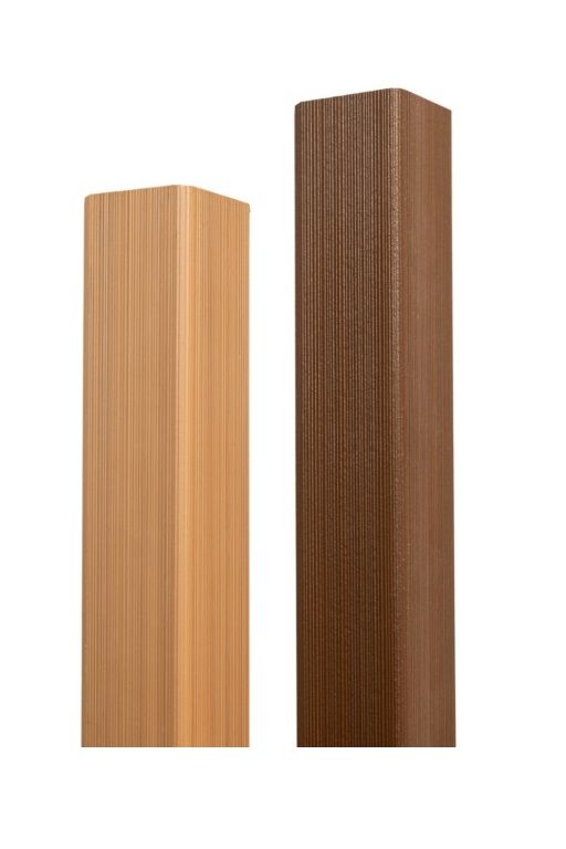 Уголок торцевой Ecodecking Скай коэкструзия Бук купить в Симферополe