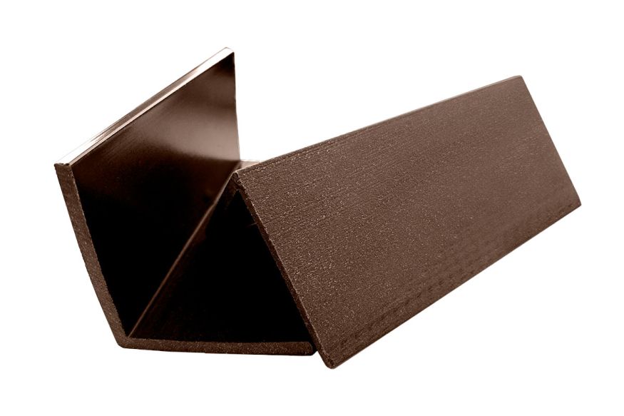 Угол ДПК Gardeck для сайдинга Коричневый купить в Симферополe