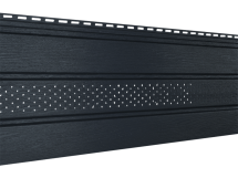 Классический софит Ю-пласт, Графитовый (с частичной перфорацией)