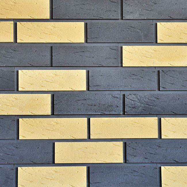 Фасадная плитка Кирисс Фасад, Двухцветный клинкерный кирпич №3. купить в Симферополe