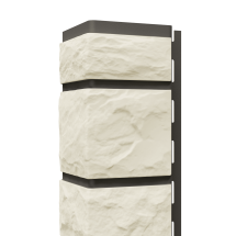 Наружный угол Доломит, Коллекция Брусчатка Доломит, Слоновая кость