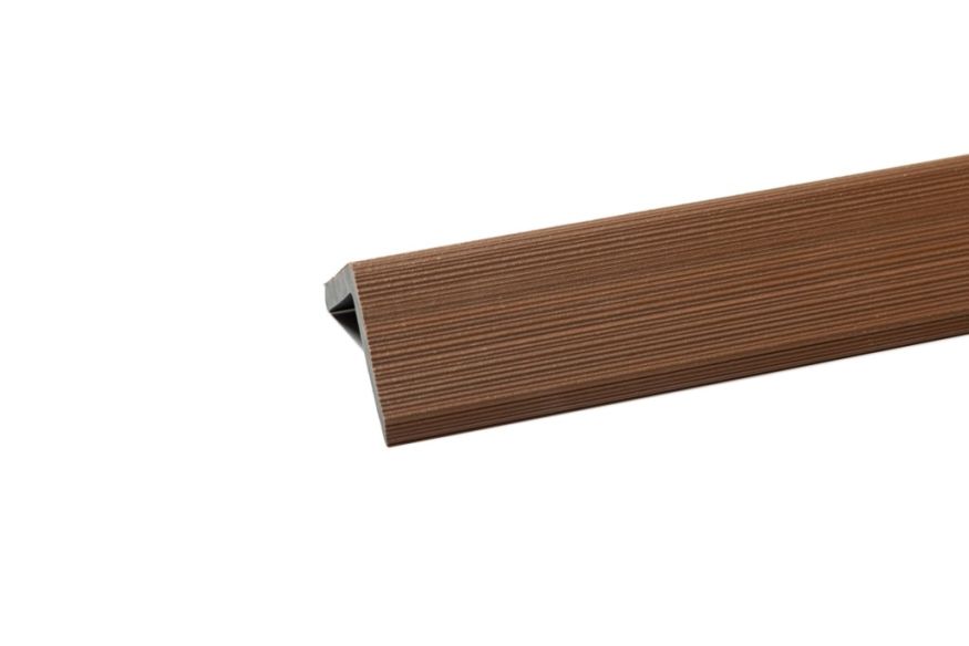 Уголок торцевой Ecodecking Скай коэкструзия Тик купить в Симферополe